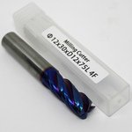 Фреза кінцева 12х25 L=60 ц/х т/с цільна монолітна 4ƶ