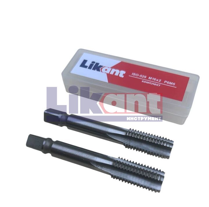 Метчик м/р М16х2 кт Likant Р6М5