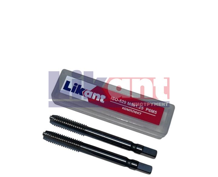 Мітчик м/р М8х1,25 к-т Likant Р6М5