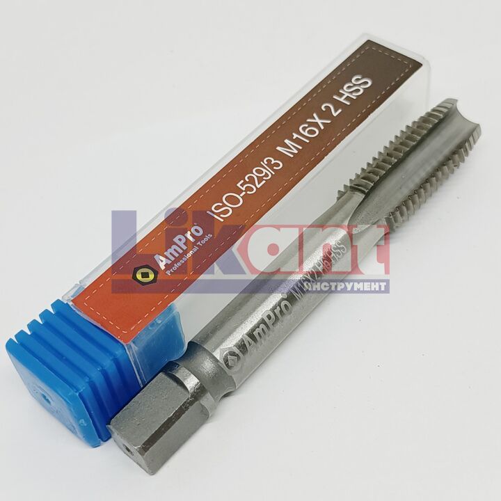 Мітчик м/р М16х2 AmPro Р6М5