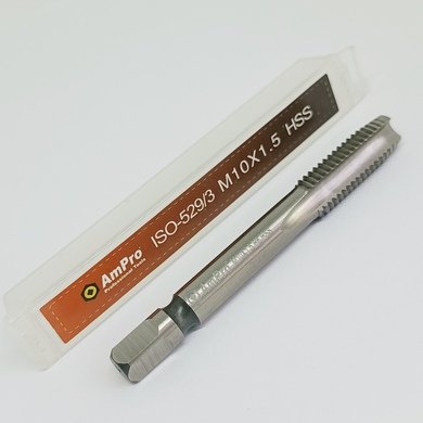 Метчик м/р М10х1,5 AmPro Р6М5