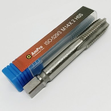 Метчик м/р М14х2 AmPro Р6М5