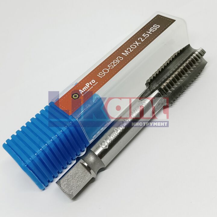 Метчик м/р М20х2,5 AmPro Р6М5
